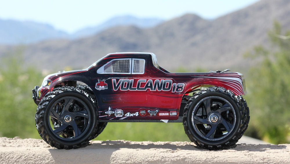 VOLCANO-18 V2 1/18 SCALE ELECTRIC MONSTER TRUCK