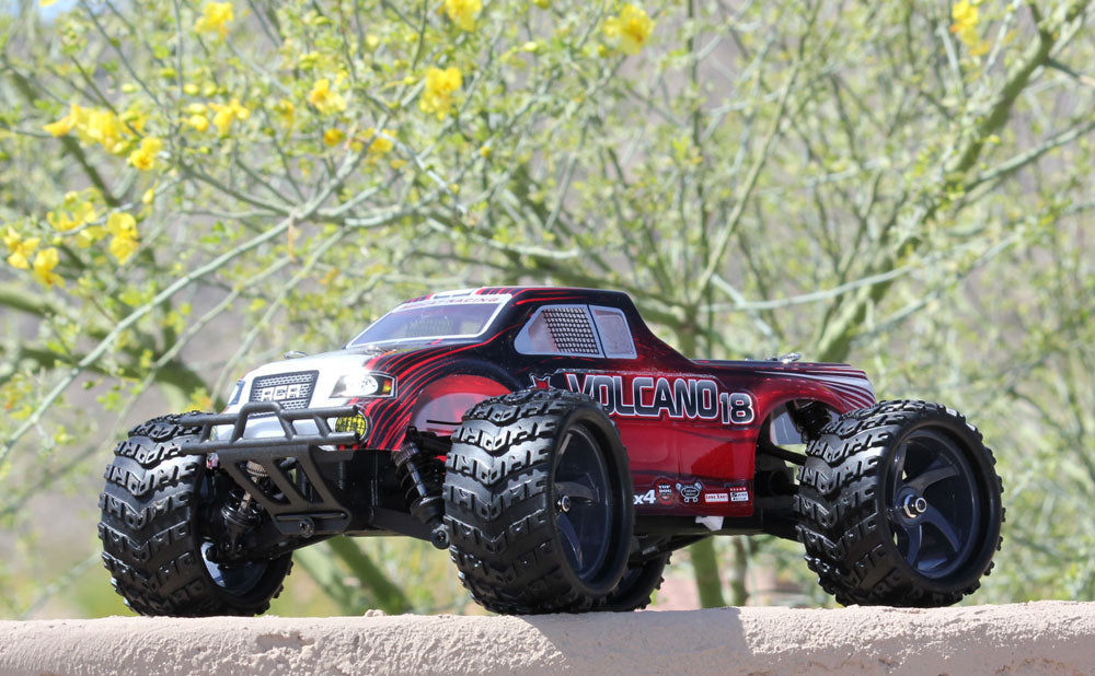 VOLCANO-18 V2 1/18 SCALE ELECTRIC MONSTER TRUCK