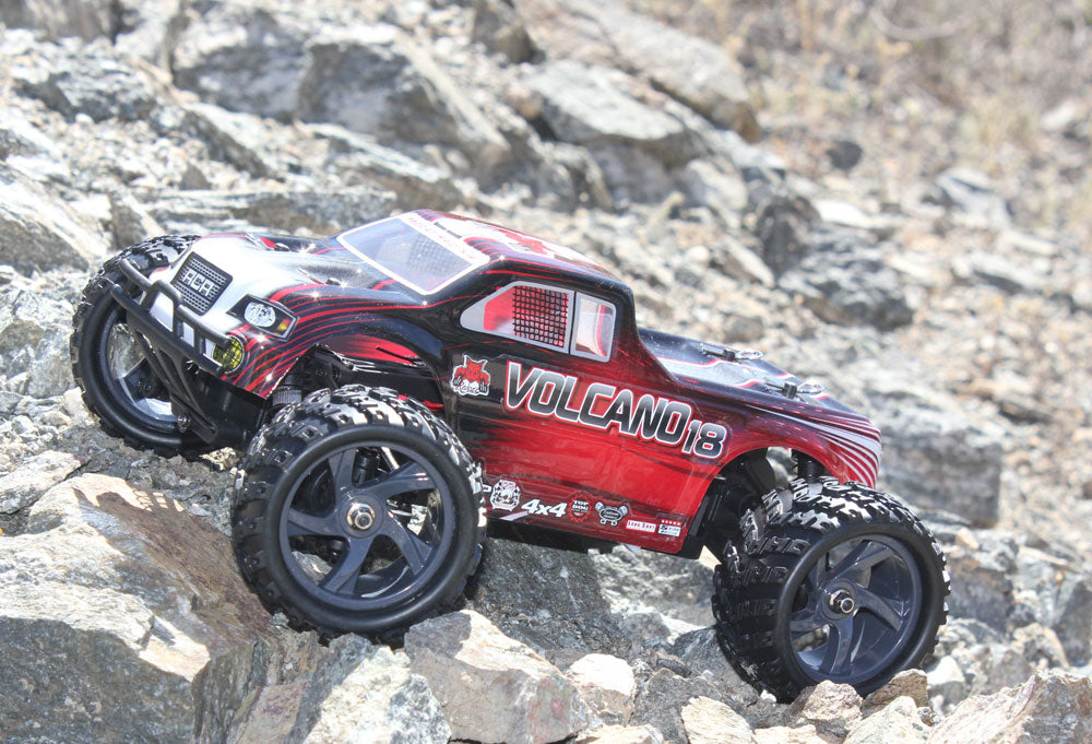 VOLCANO-18 V2 1/18 SCALE ELECTRIC MONSTER TRUCK