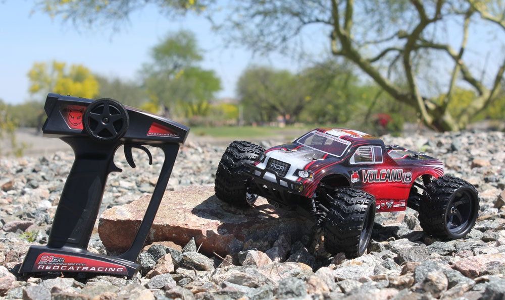 VOLCANO-18 V2 1/18 SCALE ELECTRIC MONSTER TRUCK