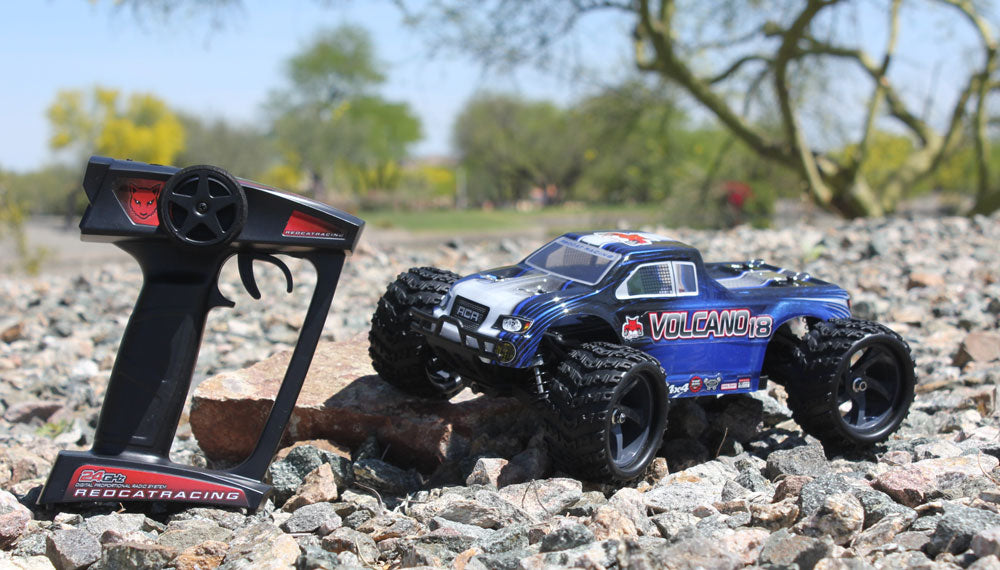 VOLCANO-18 V2 1/18 SCALE ELECTRIC MONSTER TRUCK