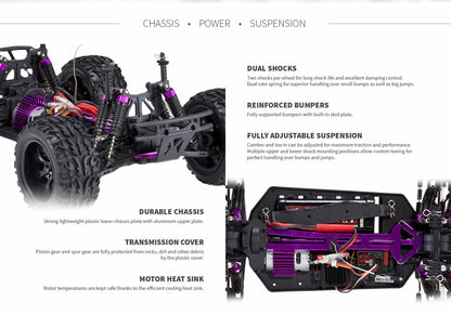 VOLCANO EPX 1/10 SCALE ELECTRIC MONSTER TRUCK